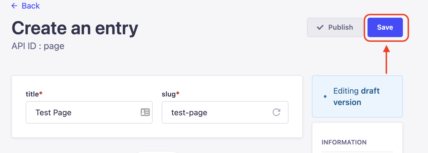 Path to page step 8